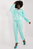 Velour Sweatshirt and Pants Set for Casual Comfort