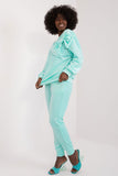 Velour Sweatshirt and Pants Set for Casual Comfort
