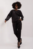 Velour Sweatshirt and Pants Set for Casual Comfort