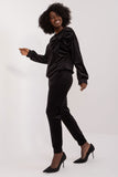 Velour Sweatshirt and Pants Set for Casual Comfort