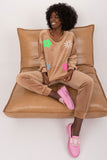 Elegant Floral Velour Set for Casual Comfort and Style