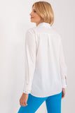 Elegant Long Sleeve Classic Shirt with Embroidered Cuffs