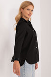 Elegant Classic Shirt with Embroidered Details