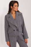 Elegant Women's Double-Breasted Jacket for All Seasons