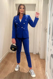 Elegant Blazer with Satin Lining and Chic Details
