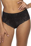 Elegant Lace Full Cut Seamless Panties with Cotton Gusset
