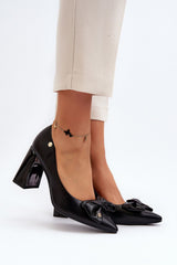 Block heel pumps model 193389 Step in style - black / 36