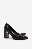  Block heel pumps model 193389 Step in style 