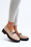 Eco Leather Classic Moccasins with Comfortable Footbed