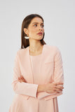 Chic Short Jacket with Imitation Chest Pocket