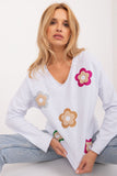 Floral Pattern Casual Blouse for Effortless Style