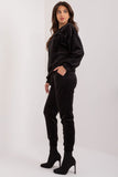 Chic Velour Sweatshirt and Pants Set for Effortless Style