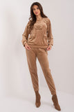 Cozy Velour Set with Decorative Bows for Stylish Comfort