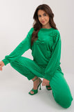 Elegant Velour Set with Decorative Bows for Cozy Style