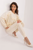Elegant Velour Set with Decorative Bows for Cozy Style