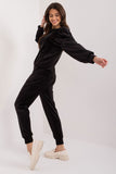 Elegant Velour Set with Decorative Bows for Cozy Days
