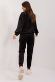 Elegant Velour Set with Decorative Bows for Cozy Days