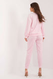 Elegant Velour Set with Decorative Bows for Stylish Comfort