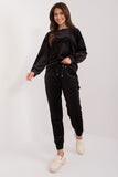 Elegant Velour Set with Decorative Bows for Cozy Days