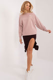 Eco-Friendly Casual Women's Sweatshirt with Unique Embroidery