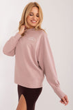 Eco-Friendly Casual Women's Sweatshirt with Unique Embroidery