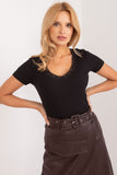 Elegant Eco-Friendly Fitted Blouse with Lace Detail