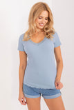 Elegant Fitted Blouse with Lace Detail and Ribbed Texture