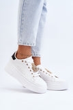 Eco-Friendly Women's Platform Sports Shoes with Laces