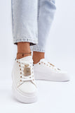 Eco-Friendly Women's Platform Sports Shoes with Laces