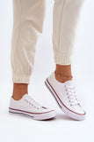 Classic Women's Textile Sneakers with Rubber Sole