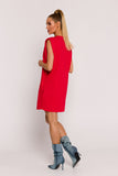 Elegantly Oversized Knit Dress with Hidden Pockets