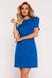 Elegantly Crafted Mini Fabric Dress with Unique Details