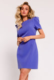 Elegant Mini Dress with Unique Stitching and Sleeves
