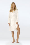Elegant Women's Satin Bathrobe for Ultimate Comfort