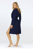 Elegant Satin Women's Bathrobe for Luxurious Comfort
