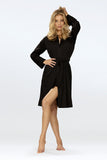 Elegant Satin Women's Bathrobe for Ultimate Comfort