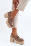 Eco-Suede Heeled Semi-Boots with Comfort and Style
