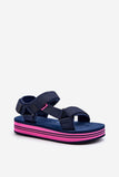 Stylish Women's Foam Platform Sandals with Velcro Closure