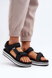 Stylish Velcro Women's Sandals with Foam Platform