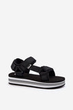 Stylish Velcro Women's Sandals with Foam Platform