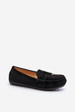 Eco Suede Moccasins with Comfortable Leather Insole