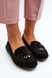 Eco Suede Moccasins with Comfortable Leather Insole