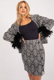 Elegant Jacket and Skirt Set for Work and Business Events