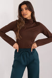 Versatile Fitted Turtleneck Blouse for Everyday Wear