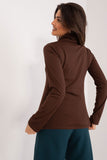 Versatile Fitted Turtleneck Blouse for Everyday Wear