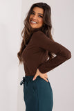 Versatile Fitted Turtleneck Blouse for Everyday Wear