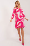 Eco-Friendly Summer Dress with Asymmetrical Cut and Print
