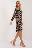 Eco-Friendly Summer Dress with Asymmetrical Cut and Print