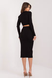 Chic Sweater and Midi Skirt Set for Everyday Style