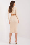 Sweater and Midi Skirt Set for Everyday Elegance